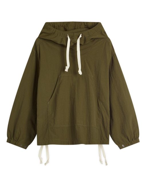 Beams Boy Green Side String Anorak