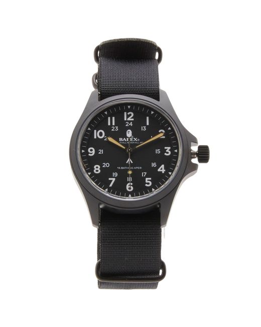 A Bathing Ape Black Type 17 Bapex #2 for men