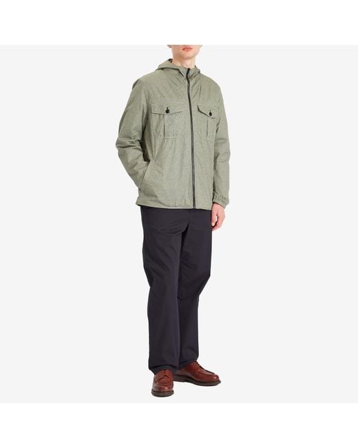Paul Smith Green Reversible Hooded Camo Jacket for men