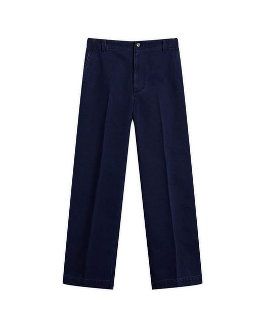 Gucci Blue Certified Denim Straight Leg Jeans for men