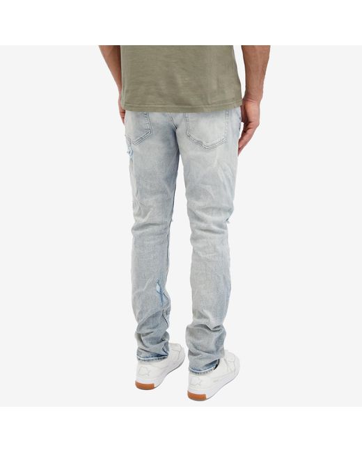 Ksubi Chitch Punk Blue Shred Jeans for men