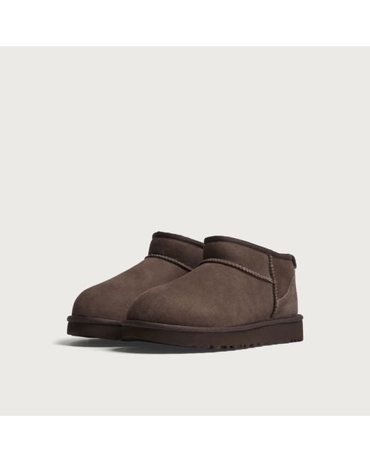 Ugg Brown Classic Ultra Mini Boot