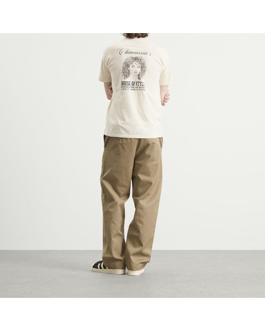 Willy Chavarria Natural House Of Style Easy T-Shirt for men