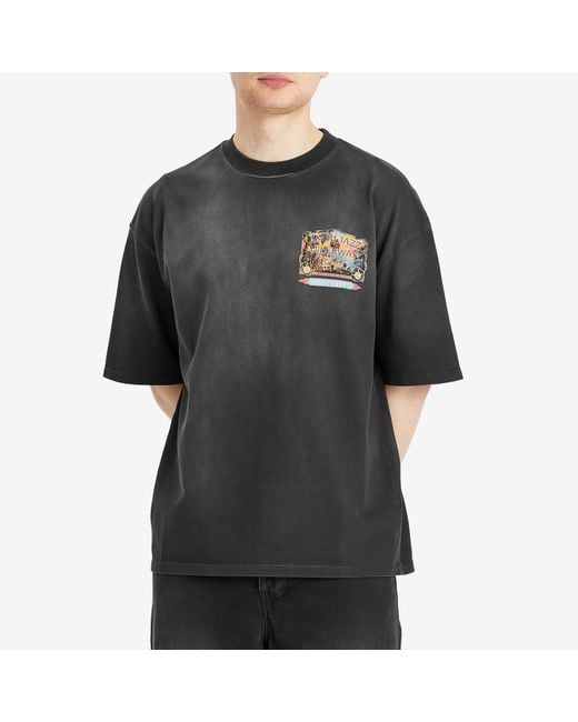 Amiri Jazz Hideaway T-Shirt in Black for Men | Lyst