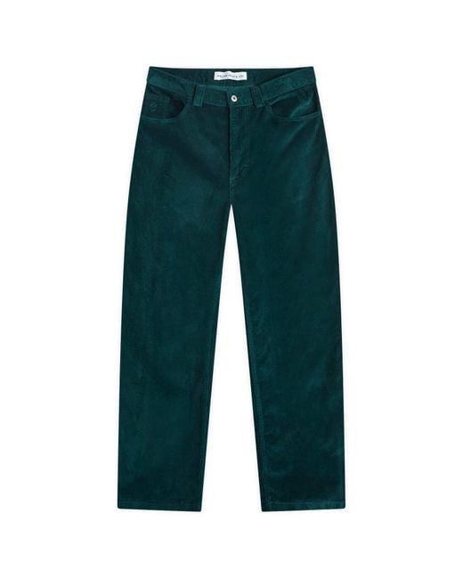POLAR SKATE Blue Cord Big Boy Pants for men