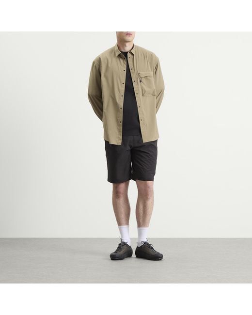 NANGA Black Excursion Shorts for men