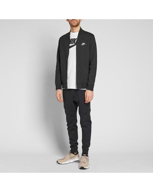 nike club bomber jacket