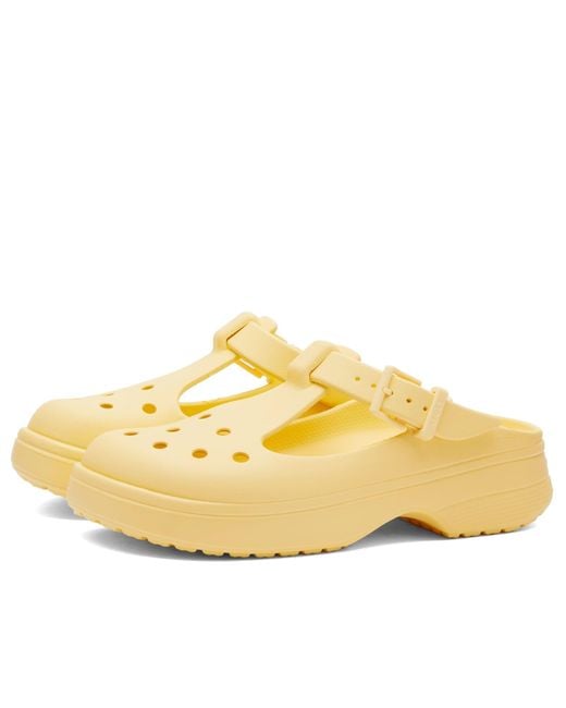 Crocs™ Women's Yellow Classic Mary Jane Clog