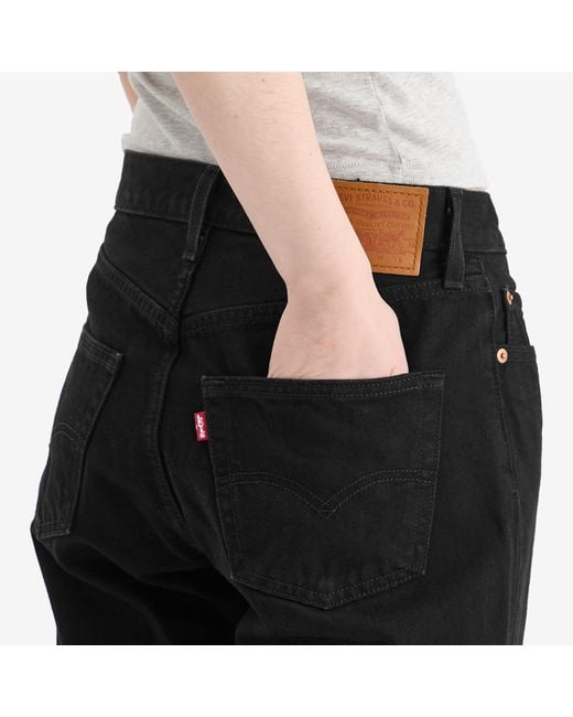 Levi's Black Straight Leg Jeans