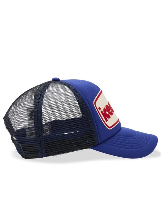 ICECREAM Blue Tub Trucker Cap for men
