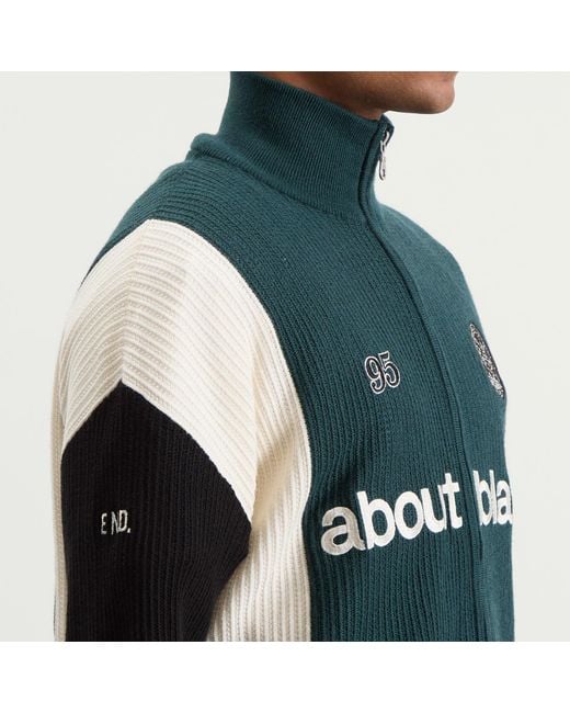 About Blank Green End. X Half Cardi for men