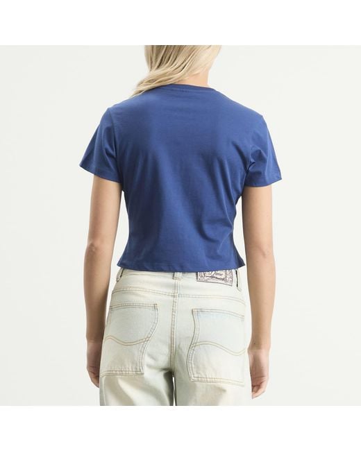 Dime Blue Classic Liquid T-Shirt