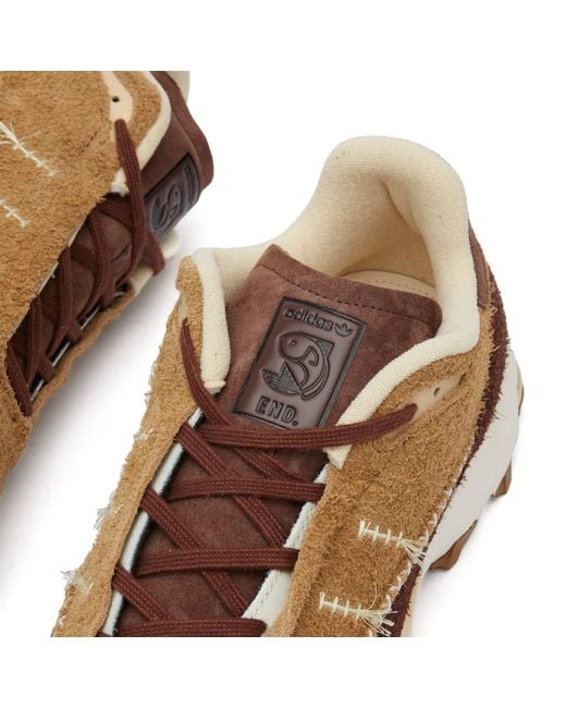 Adidas Brown End. X Mocaturf 'Flyfishing' Sneakers