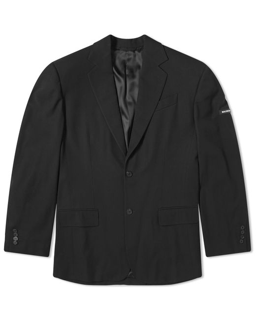 Balenciaga Black Runway Skater Tailored Jacket for men