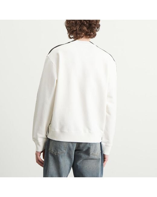 Maison Margiela Black Mm6 Printed Tag Sweatshirt for men