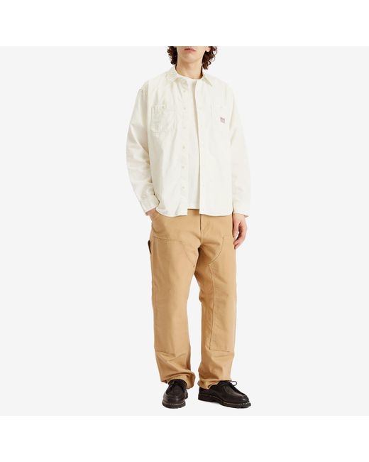 Thisisneverthat White Chambray Shirt for men