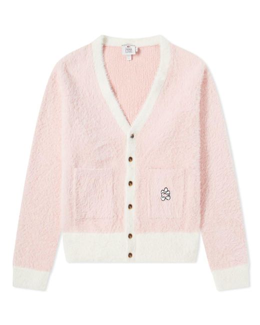 Lacoste Pink Golf Le Fleur* X Cardigan for men