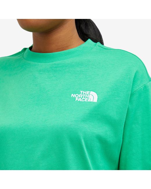 The North Face Green Essential Oversized T-Shirt