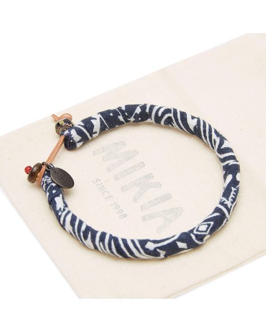 Mikia Blue Bandana Bracelet for men