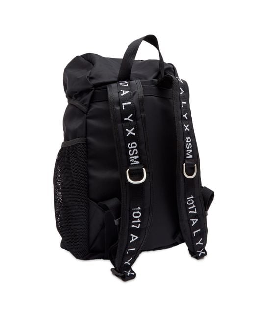 1017 ALYX 9SM Buckle Camp Backpack in Black for Men | Lyst