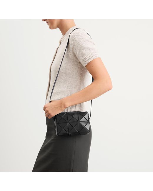 Issey Miyake Black Cuboid Shoulder Bag