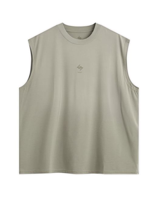REPRESENT 247 Gray Oversized Tank for men