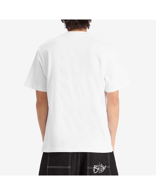Butter Goods White Daisy T-Shirt for men