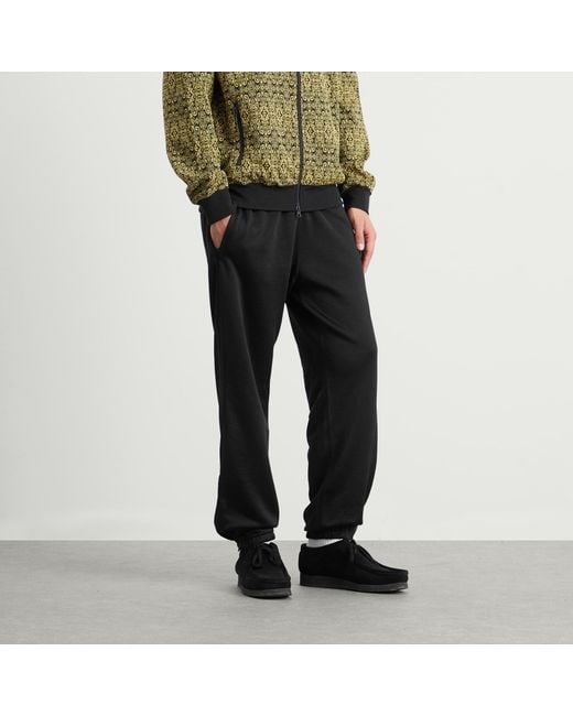 Needles Black Zipped Sweat Pants for men