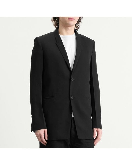 Rick Owens Black Concordian Blazer for men
