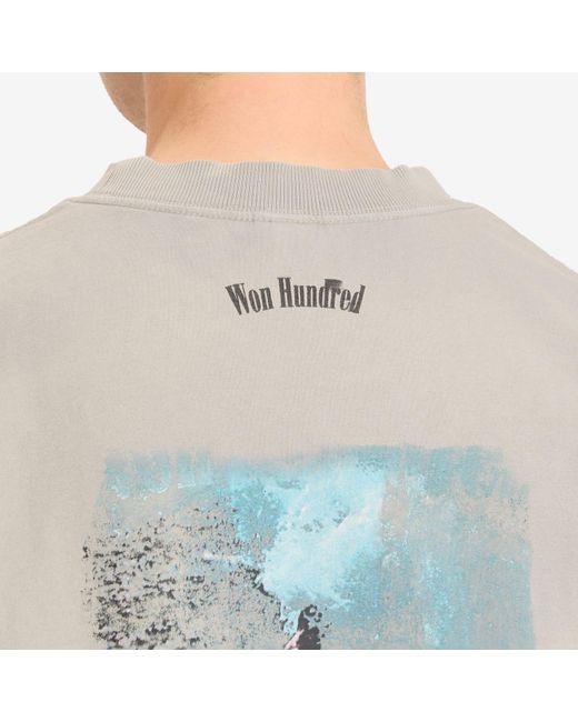 Won Hundred White Houston Surf T-Shirt for men