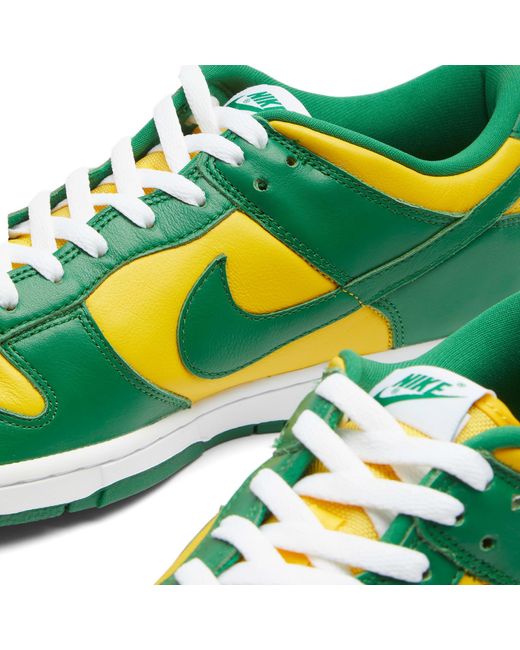 Nike Yellow Dunk Low Sp Sneakers for men