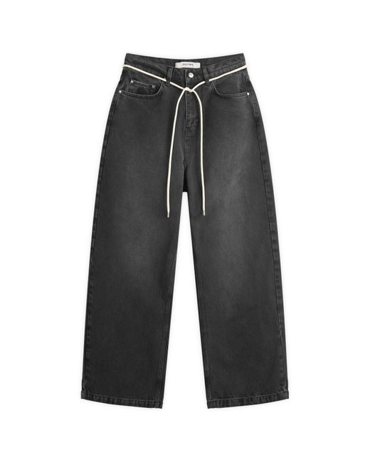 About Blank Gray Wide Leg Denim for men