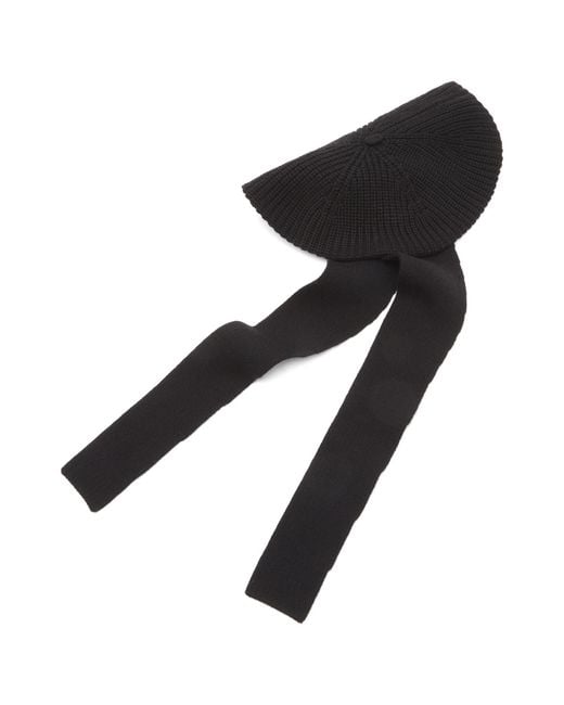 Stel Black Knit Beret