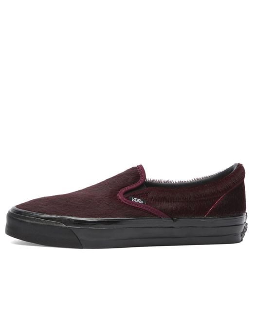 Vans Brown Lx Classic Slip-On 98 Sneaker for men