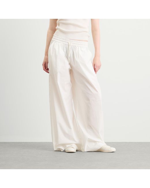 St. Agni White Everyday Drawstring Pants