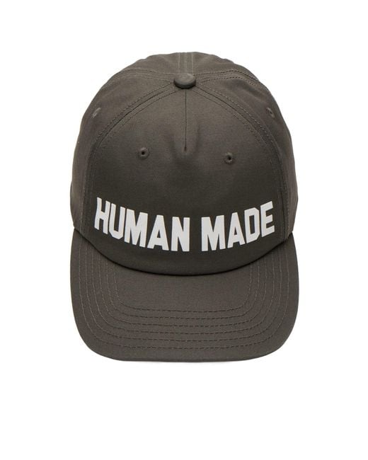 Human Made Green Logo 5 Panel Cap for men