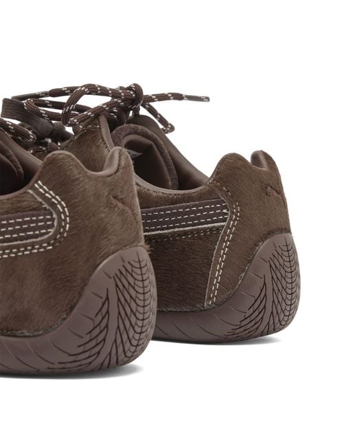 PUMA Brown Speedcat Pony Sneaker