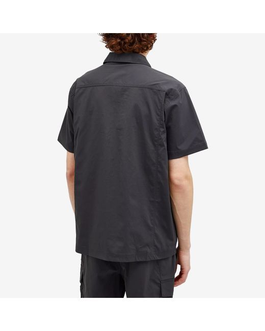 Columbia Black Painted Peak Short Sleeve Shirt for men