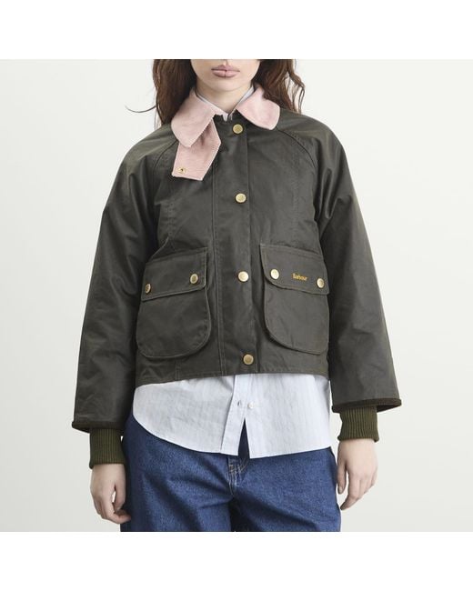 Barbour Multicolor Crop Beadnell Jacket