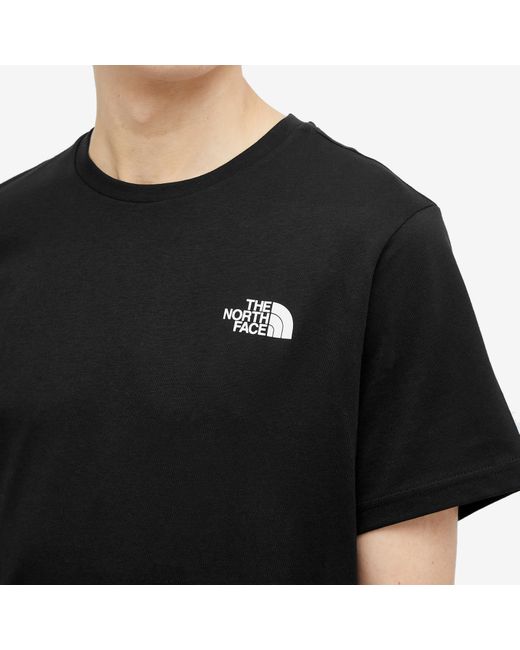 The North Face Black Redbox T-Shirt for men