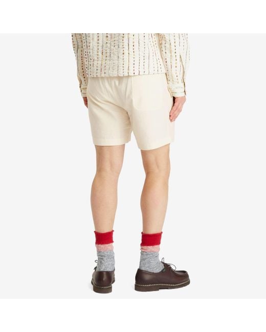 Kardo Natural Drawstring Shorts for men