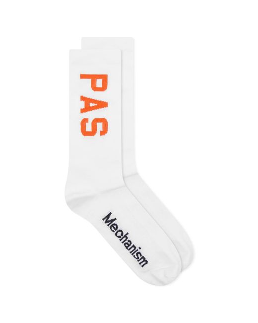 Pas Normal Studios White Pas Mechanism Socks for men