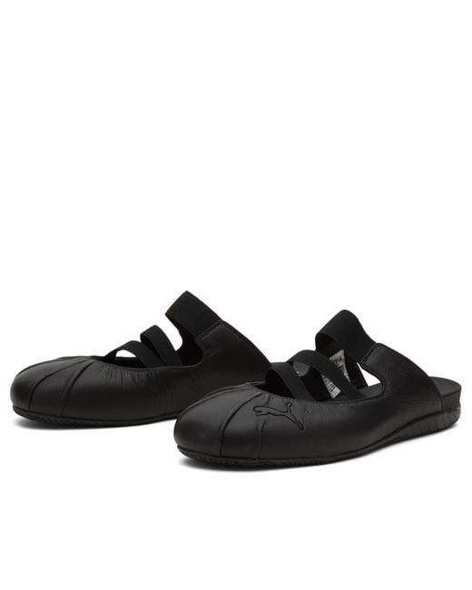 PUMA Black Speedcat Mule Sneaker
