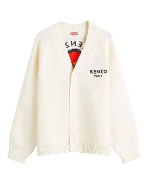 KENZO White Pop Crest Jumper for men