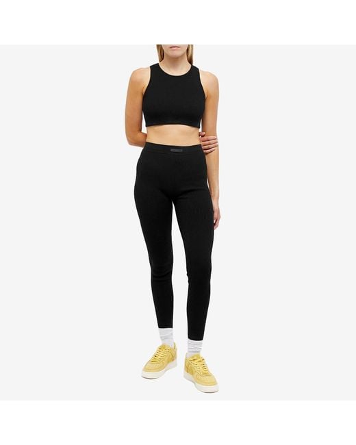 Fear of God ESSENTIALS Sport Tank Top in Black Lyst