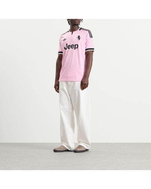 Adidas Pink Juventus Fc Away Jersey for men