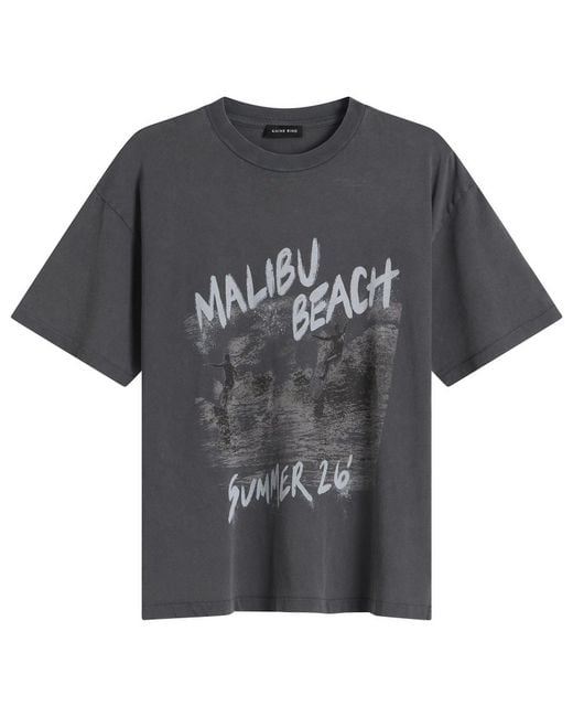 Anine Bing Black Cade T-Shirt