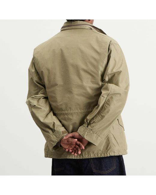 Beams Plus Green Military Field Jacket for men