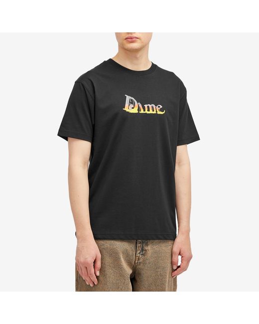 Dime Black Classic Skynet T-Shirt for men