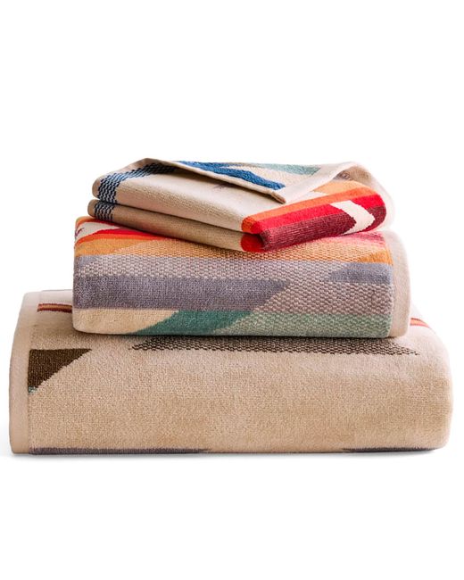 Pendleton Pink Three Piece Towel Set